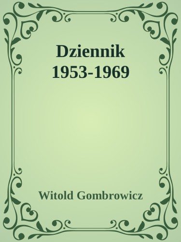 Dziennik 1953-1969